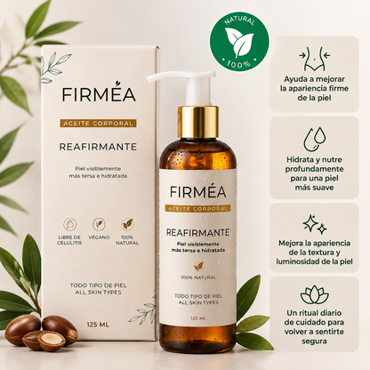 Aceite Corporal Reafirmante - Combate Celulitis, Flacidez y Arrugas