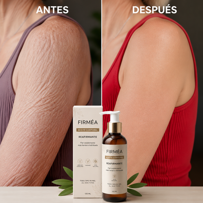 Aceite Corporal Reafirmante - Combate Celulitis, Flacidez y Arrugas
